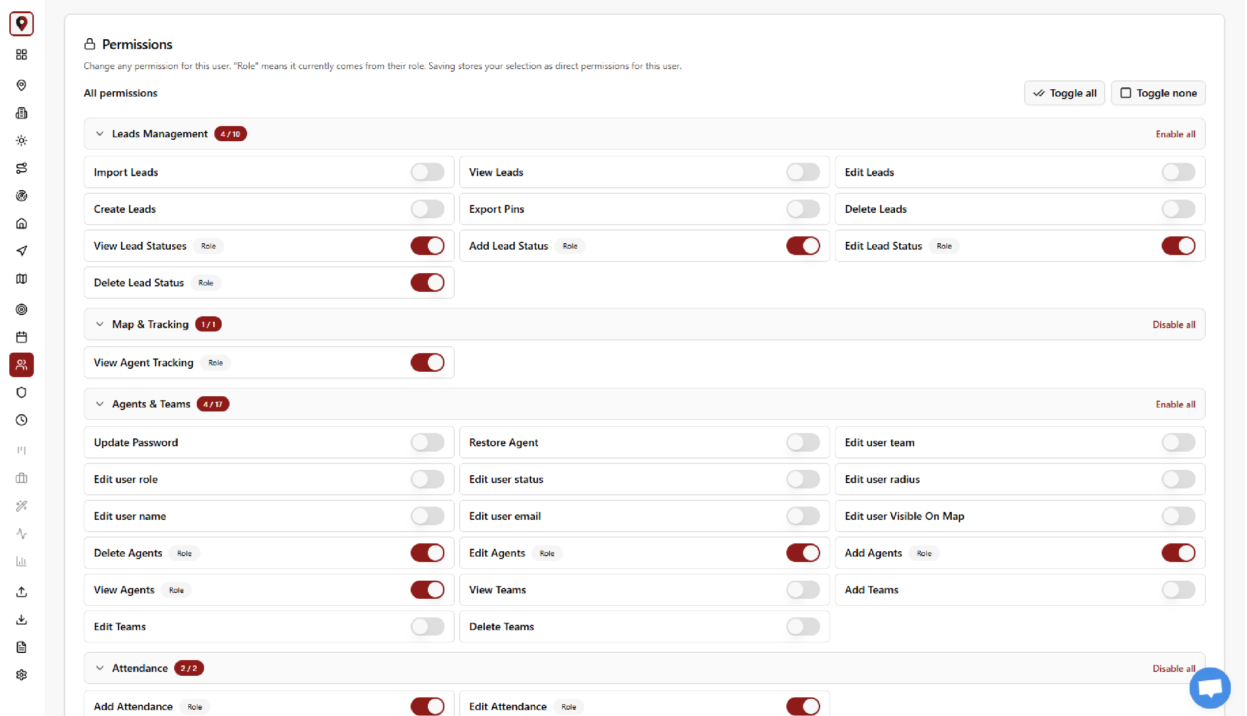 permissions